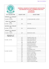 Icse 10th exam date sheet 2021: Cbse 10th Board Exam 2019 Date Sheet Download Padasalai No 1 Educational Website