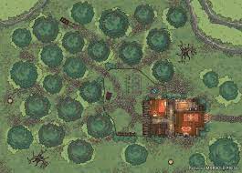 Lmop Phandalin Building Edermath Orchard 39 X 28 Battlemaps Fantasy Map Dungeon Maps Dungeon Master S Guide
