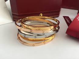 Cartier Love Bracelet With Diamonds Yellow Gold Pink Gold White Gold Cartier Love Bracelet Love Bracelets Pink And Gold