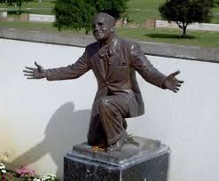 Al Jolson Gravesite Famous Graves Grave Marker Cemetery Art