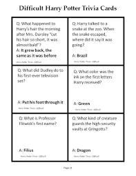 5th grade trivia questions is a challenging but interesting quiz game for the primary level students. 180 Printable Trivia Questions For Harry Potter And The Sorcerer S Stone Hobbylark