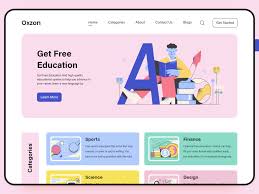 Education Web Platform Design Education Course Product User Experience Categories Education Website Education Illustr In 2020 Education Web Design Tools Web App Design