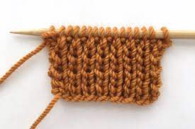 Strips in red, orange, yellow, green, blue, and purple. Knit 1 Purl 1 Stitch Guide Blog Nobleknits