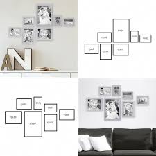 7er Bilderrahmen Set Moderne Wandgestaltung Modernpictureframebenches Wall Frame Design Frame Wall Layout Photo Wall Decor