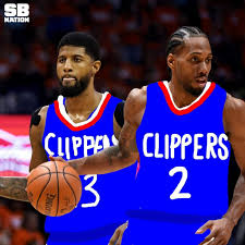 Paul george is off to a hot start for the clippers. First Look At Kawhi And Paul George In Clippers Uniforms Album On Imgur