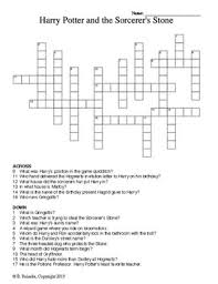 Maybe you would like to learn more about one of these? Harry Potter Crossword Worksheets Teaching Resources Tpt