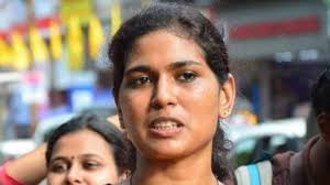 Kerala-based activist booked for posting video of her kids drawing on her  half naked body