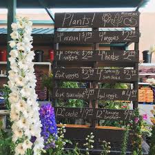 Crown Ace Hardware Pl On Instagram Remember That Pallet We Shared Yesterday We Used Chalkboard Garden Center Displays Garden Center Garden Trellis Designs