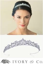 Ivory & Co ティアラ Marilyn（Ivory 惜しかっ & Co. 【Alyssa】 ウェディングティアラ）