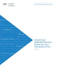 Il commence par effectuer des tests au hasard sur des athlètes lors des jeux olympiques d'hiver de 1968 104. Olympic World Library L Evolution Du Programme Olympique Le Centre D Etudes Olympiques Detail