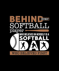 With everything from unique coasters that go great with engraved pint glasses (a great way to relax after a long day at a game) to custom printed softballs and mini bats for him to display at. Behind Softball Dad Digital Art By Taj Tardent