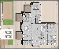 مخطط الفيلا رقم التصميم A9 من مبادرة بيتى 1003 متر مربع 7 غرف نوم Square House Plans Modern House Plans House Layouts
