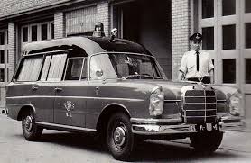 Vintage Mercedes Ambulance Ambulance Brandweer Auto