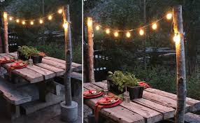 You can leave the bulbs bare to cast as much light in the area as possible or use a shade to direct and soften the light. 30 Cool Backyard Lighting Ideas For Magical Decors