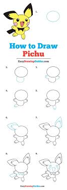 Eerder kon je al lezen over de pokemon pizza and game night, zijn kinderfeestje. How To Draw Pichu Pokemon Really Easy Drawing Tutorial Drawing Tutorial Drawing Tutorial Easy Easy Pokemon Drawings