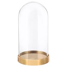 Begavning Glass Dome With Base Height 7 Ikea Glass Domes Decorative Accessories Ikea Candle Holder