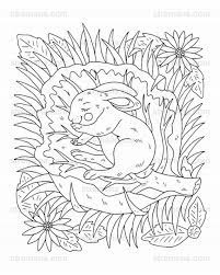Toddlers and preschoolers will love these adorable animals. Cute Little Woodland Animals Printable Coloring Pages Pdf Etsy