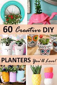 You will need google translate if you want to read the instructions, but the step by step photos do the job just fine. 60 Creative Diy Planters You Ll Love For Your Home Cool Crafts