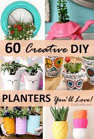 Made from natural seagrass, they will help seamlessly blend your plants amongst your home or garden furniture and create that natural flow of green spaces. 60 Creative Diy Planters You Ll Love For Your Home Cool Crafts