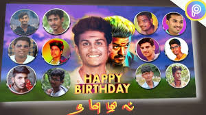 How To Edit Happy Birthday Group Photo Banner Editing In Picsart Skeditztamil Youtube Diwali banner with thalaphathy vijay picsart tamil / diwali poster.