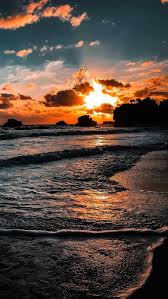 Best clean iphone wallpapers free hd. Wallpaper Iphone Beach Sunset Wallpaper Sky Aesthetic Landscape Wallpaper