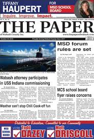 The Paper of Wabash, Oct. 24 issue by The Paper of Wabash County