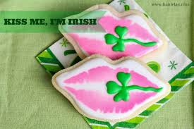 Drop by teaspoonfuls 2 in. Kiss Me I M Irish Cookies For Saint Patrick S Day Haniela S Recipes Cookie Cake Decorating Tutorials