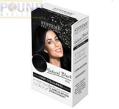 Vitamin c will actually work as an antioxidant and fight against these negative conditions that contribute to hair loss and graying. Wholesale Systeme Pro Vitamin Permanent Colour Natural Black Hair Dye Pound Wholesale