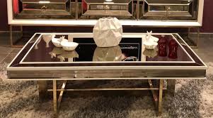 Argentinian 1970s coffee table with spider leg in petiribi wood. Casa Padrino Luxury Coffee Table White Gold 120 X 80 X H 43 Cm Living Room Table With Glass Top And Mirror Glass Luxury Living Room Furniture