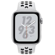 Apple watch series 4 nike: Apple Watch Series 4 Gps Cellular 4 4 Cm Nike Silver Aluminum Case With Pure Platinum Black Nike Sport Band Price Specifications Features