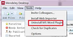 How to install mendeley in word. Insert References In Word With Mendeley Programmer Sought