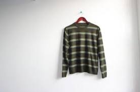 Amer­i­can hor­ror sto­ry tate langdon brown stripe woolen sweater discover the american horror story created by ryan murphy has shown a different kind of horrors. Striped Green Sweater Worn By Tate Langdon Evan Peters As Seen In American Horror Story S08e06 Spotern