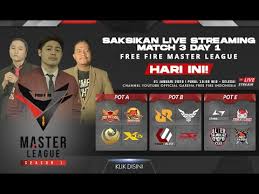 Currently, it is released for android, microsoft windows. 2020 Free Fire Master League Season I Pot Abe Match 3 Day 1 Youtube