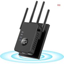 WiFi Extender device with antennas