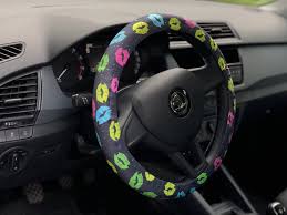 Kisses Steering Wheel Cover Lips Car Accessory Car Decor Cute Etsy In 2020 Cute Birthday Gift Steering Wheel Cover Wheel Cover