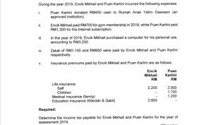 Java reactjs reactnative ms sql with reporting service artificial intelligence fundamentals with python m…. B Encik Mikhail A Malaysian Tax Resident Works As Chegg Com