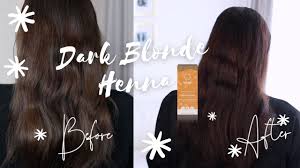 I recently dyed my hair dark brown using henna and i love the results! Dark Blonde Henna Hair Dye On Brown Hair Khadi Henna Youtube