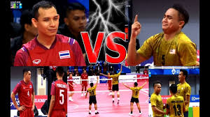 Jimilin_ fans page facebook : Sepak Takraw Thailand Vs Malaysia Asian Games 2018 Intense Battle 1st Regu Youtube