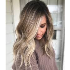 Pick brown hair with highlights for an exciting new look. Rooty Blonde Blend Behindthechair Com
