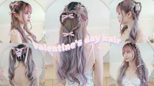 It is a medium length messy hairstyle that has a lot of jazz. 6 Japanese Fashion Inspired Romantic Hairstyles For Valentine S Day Larme Kei Youtube