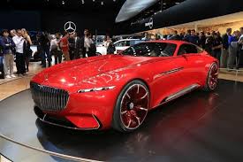 Maybach Vision 6 Retour En Grace Electrique A Paris Voiture Electrique Voiture Mercedes Electrique