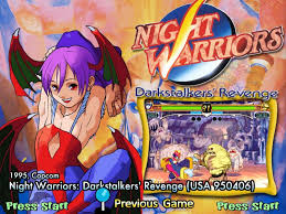 It is an adaptation of capcom's darkstalkers series of video games. Retro Gaming 90 S Night Warriors Darkstalkers Revenge 1995 Gaming Hearts Collection