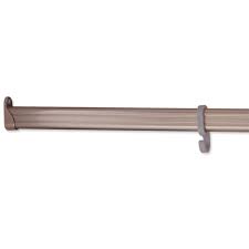 Made from metal they can be easily cut to size with a hacksaw, then your item will be as good as new. Wardrobe Rail Fittings Wardrobe Hanging Rail Systems Wardrobe Fittings