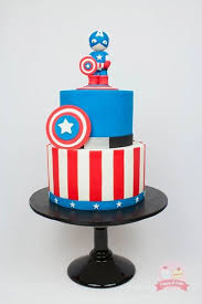 The following captain marvel cake designs are officially selected by best cake design team, which looks stunning and can be made during ceremonial occasions, such as weddings, anniversaries, and birthdays. 120 13 Captain America Cakes Ideas Captain America Cake America Cake Captain America Birthday