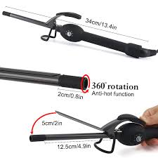 If you are curling the hair a little, you are giving yourself a touch of elegance. Buy Small Curling Iron Thin Curler Hair Curling Wand For Short Long Hair 3 8 Small Barrel Curly Irons Unisex Hair Curler Tourmaline Ceramic Thin Curling Wand Hair Styling Tools Tight Curls Online In