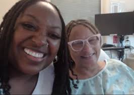 Grandmother who got sick