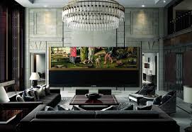 The Biggest 4k Tv You Can Buy Makes Your 100 Inch Tv Look Like A Baby Monitor Big Living Rooms Luxury Living Room Living Room Pictures