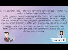 Lakukan kegiatan berikut sesuai dengan instruksinya! Menganalisis Kaidah Kebahasaan Teks Proposal 3 Youtube
