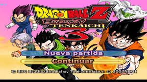 Download Game Dragon Ball Z Budokai Tenkaichi 3 1 Link Dwnloadfrench
