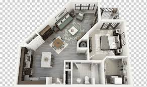 Illustration about house silhouette with rooms furnishings in flat style drawing with color lines on dark blue background. House Plan 3d Floor Plan Bedroom House Apartment Plan Room Png Klipartz